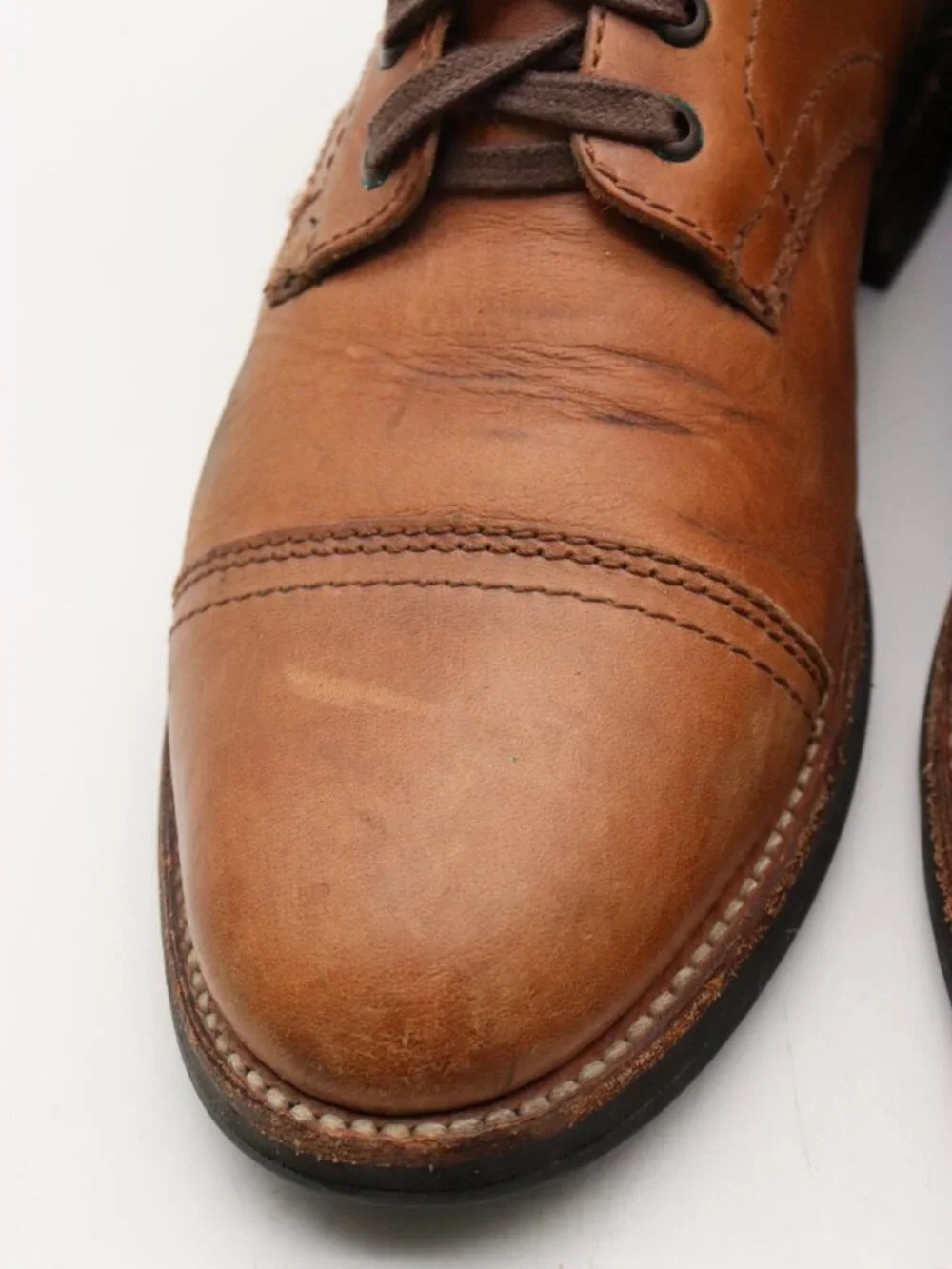 Thursday Boot Company Captain Men’s Size 9 Boots Brown Leather Lace Up Shoes